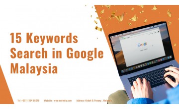 Top 15 keywords search for website design in malaysia