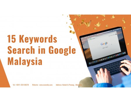 Top 15 keywords search for website design in malaysia