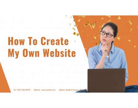 How to create my own website
