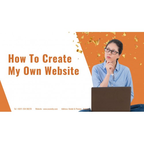 How to create my own website