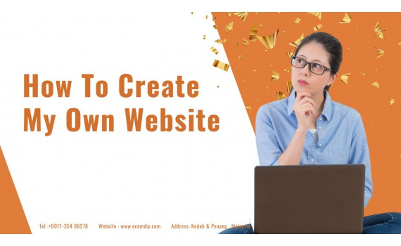 How to create my own website