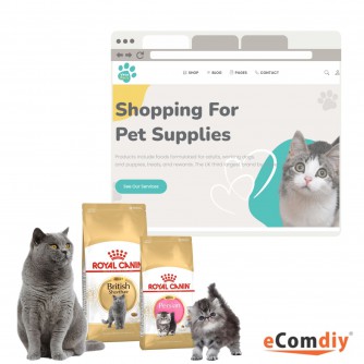 Pets Food Online Shop